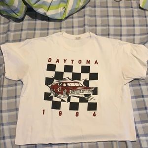 Brandy Melville Cropped Daytona Tee